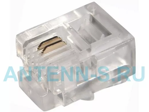 Джек телефонный 6P2C PROCONNECT