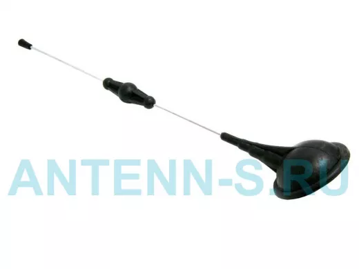 Автомобильная декоративная антенна "FIX-301K" CHROM на липучке