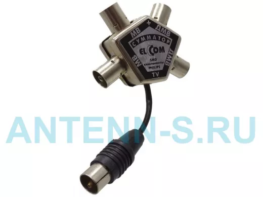 Сумматор телевизионный СТ-4 Elcom   МВ/МВ/ДМВ/ДМВ