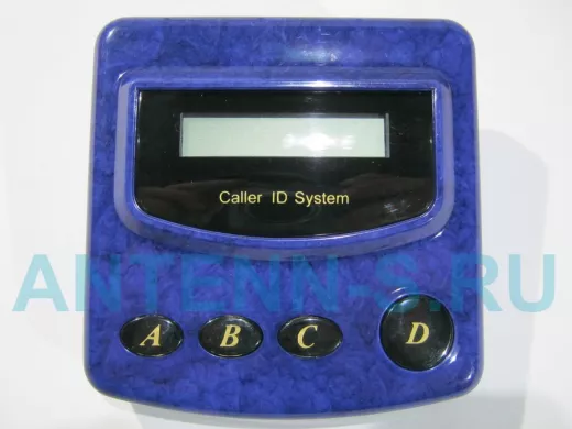 Телефон приставка  АОН Теллур- Т130К  синий мрамор