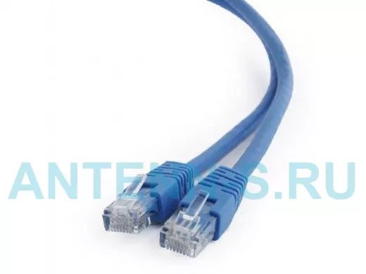 Патч-корд Cablexpert PP6U-1M/G  кат.6, 1м, UTP литой, многожильный (зелёный) PP6U-1M/G