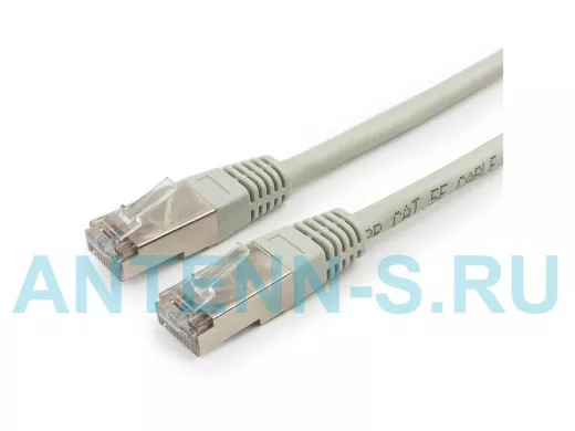 Патч-корд Cablexpert PP6-0.5m кат.6, 0.5м, FTP, литой, многожильный (серый) PP6-0.5M