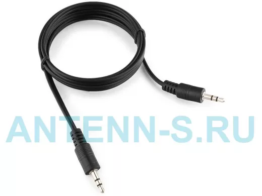 Кабель AUX (3,5 мм-3,5 мм) 1,2м  Cablexpert CCA-404, CCA-404