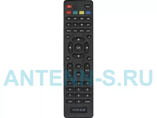 Пульт для спутниковых ресиверов Galaxy Innovations (Gi) HD SLIM T2 ic DVB-T2