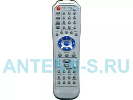 Телевиз. пульт ELENBERG RC-D010E /Akai DV-P4760KDSM  ic DVD