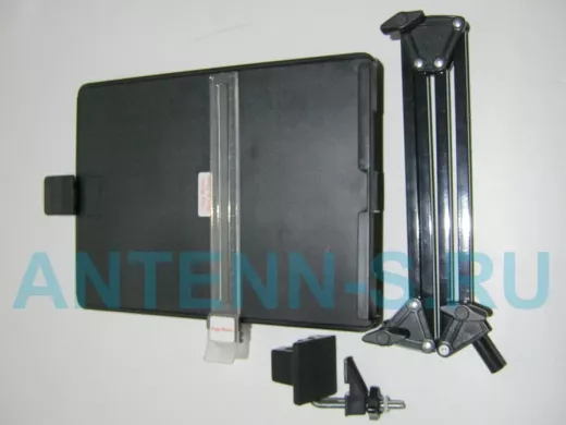 Держатель бумаг на струбцине чёрный  CH-394-B