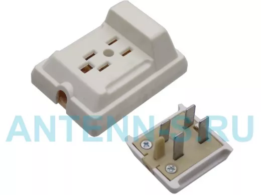 Телефонная пара ( розетка с вилкой) ДЖЕТТ и др.