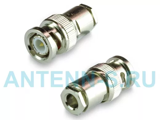 Разъем  B-112F BNC(папа, male) RG58, LMR195 сборный