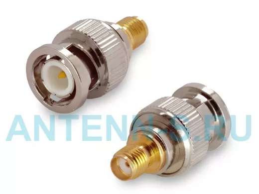 Переходник BNC(male)-SMA(female)