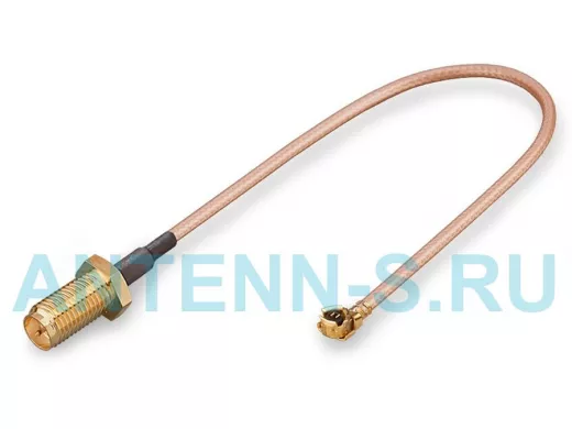 Пигтейл (кабельная сборка) U.Fl - RP-SMA(female)