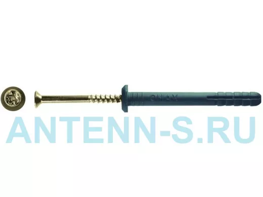 Дюбель с шурупом 6х40 Грибовидный борт 