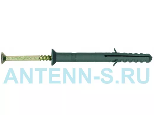 Дюбель с шурупом 6х40 Потайной борт 