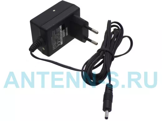 Блок питания  10 Вольт 0,6А  "BP-46290" евровилка штекер 3.5*1.4