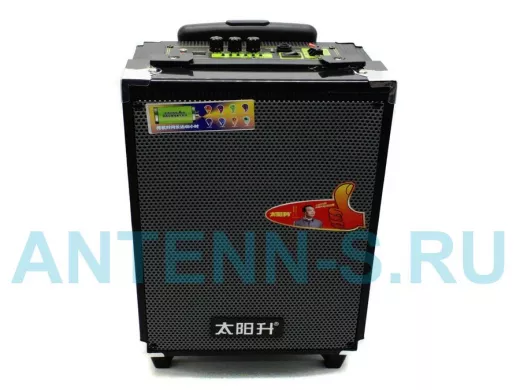 Колонка Bluetooth  Y8-2T Колонка активная, аккумуляторная (1 микрофон, БЕЗ пульта, 5,7кг.)