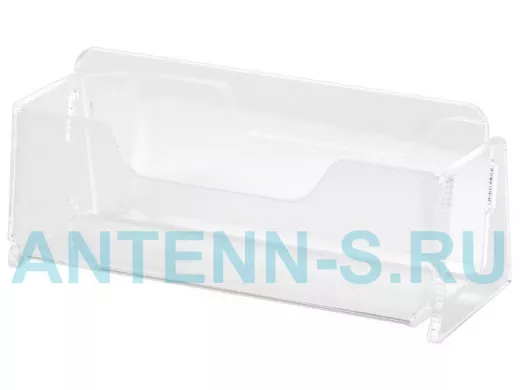 Подставка для визиток настольная "BR-71712" 95*20мм, 1 карман глубиной 32мм