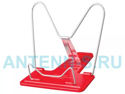 Подставка для книг "BR-73464" СТАНДАРТ, пластик/металл, ассорти, отделение для ручки, европодвес