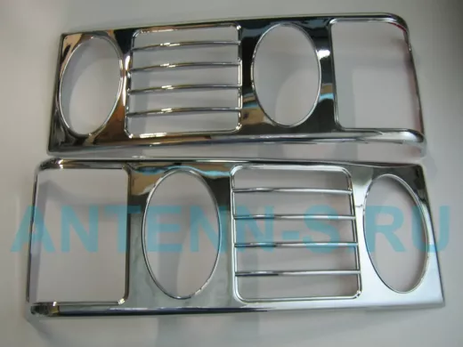 Накладки декоративные хром ВАЗ 2108-21099 на фонари 8427 01024  (цена за набор из 2шт)