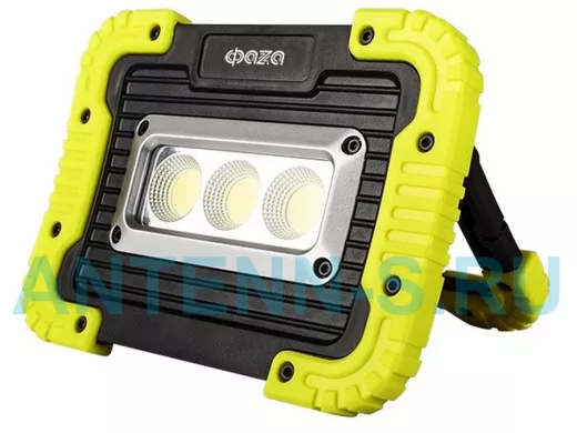 Фонарь кемпинговый  ФАZA  WL1-L6W-gn (черно-зелен) COB LED, 3 режима свечения, 4*AA