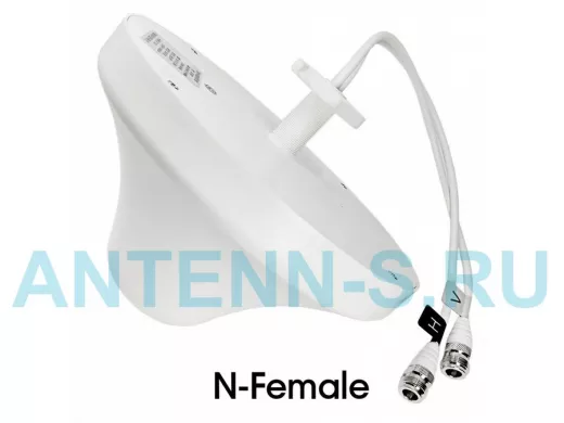 Антенна   3дБ потолочная МИМО 800 4G,900 GSM,1800 4G,2100 3G,2600 4G,Wi-Fi  OT-GSM06 MIMO, 2хN