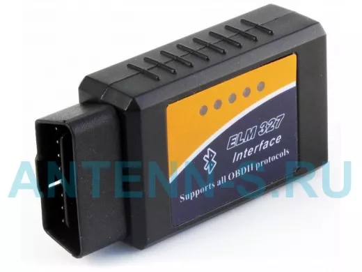 Адаптер ELM Bluetooth 327  (для диагностики авто) беспроводная диагностика автомобиля смартфоном