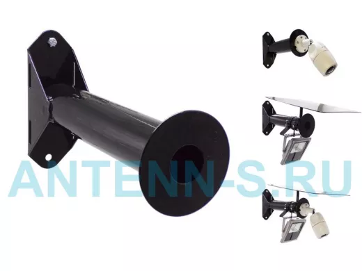 Кронштейн для камер и прожекторов на столбы под СИП-ленту, 0,28м 