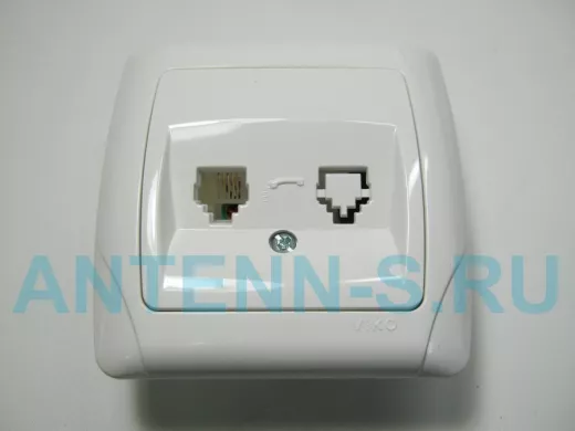 Vi-ko Carmen бел  TF+гнездо 561013