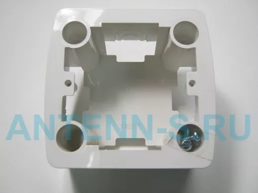 Vi-ko Carmen бел  коробка накладная 571009