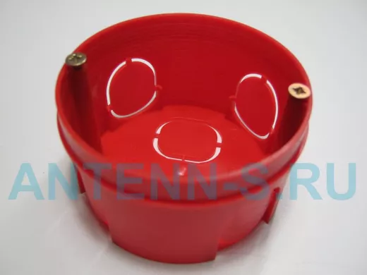 MAKEL (HEGEL) Коробка установочная для сплошных стен круглая 68 х 40, КУ1106