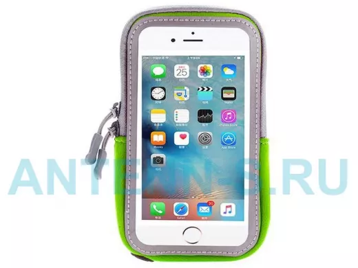 Орбита OT-SMH10 Зеленый чехол-нарукавник для смартфона